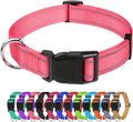TagME Reflective Nylon Dog Collars, Adjustable Classic Pet Collar by TagME