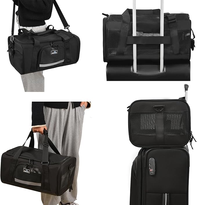 Airline Approved Pet Carrier, Collapsible Cat Carrier, Expandable Dog Carrier - Image 8