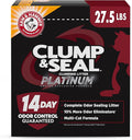 ARM & HAMMER Clump & Seal Platinum Cat Litter, 14-Day Odor Control, Rock-Hard by ARMHAMMER