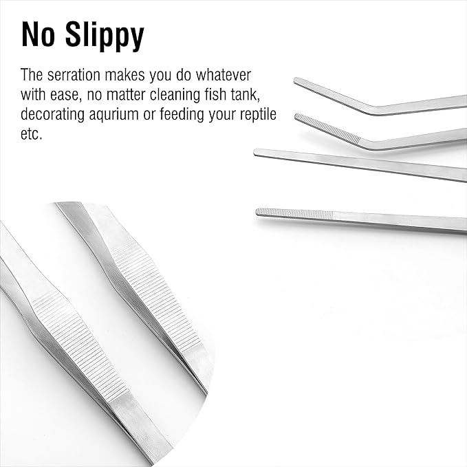 2Pcs 15 inch Extra Long Rustproof Tweezers - Image 5