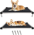 FXW TitanNest Padded Chew-Proof Elevated Dog Bed for Medium Dogs