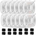 24 Pcs Cat Fountain Replacement Filters：12 Pack Replacement Filters by Redoso