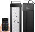 hygger 25W Smart Aquarium Light, Bluetooth LED Light with App Control, Full Spectrum Fish Tank Light with 24/7 Lighting Cycle, 5 Modes, Adjustable Timer, for 18"-24" Freshwater Planted Tank