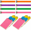 ASelected 14 PCS Bird Perch, Bird Cage Accessories Including Wood Parrot Stand Platform and Birds Nail Trimming Sticks, Colorful Parakeet Toys for Budgies, Parakeet, Cockatiel