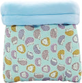 Handmade Sleeping Bag Pouch Hideout Cave for Hedgehog Guinea Pig Hamster Rat Ferret Hamster Squirrel and Other Small Animal Beds (Blue)