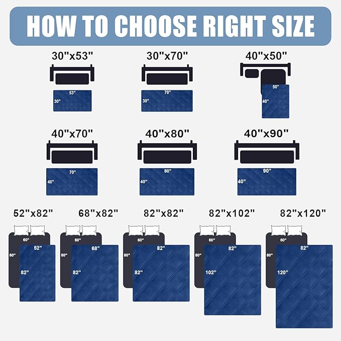 Smiry Waterproof Dog Bed Cover Blanket 30x70, Soft Reversible Pet Blanket - Image 6