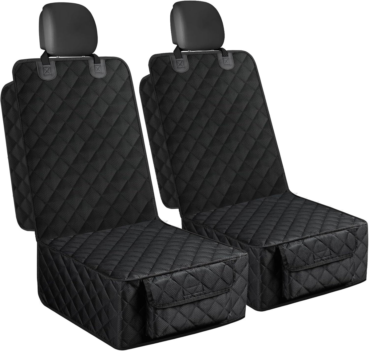 2 Pack Dog Car Seat Cover for Front Seat, Pet Car Seat Protector