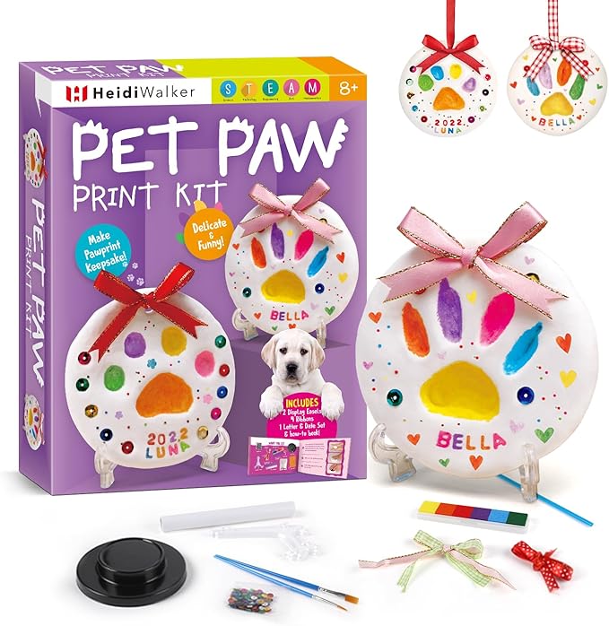 Eggbox Pet Paw Print Impression Kits by PianoPotato