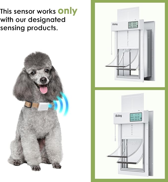 Automatic Pet Door Collar, Included 2 Sensor Collar, Large Size - Image 5