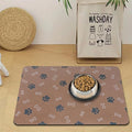 Pet Cat Dog Food Mat Non Slip Mat by EP+Jeans