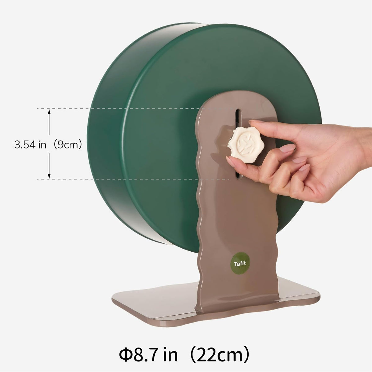Super‑Silent Hamster Exercise Wheel – 8.66‑inch Quiet Running Spinner
