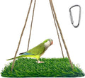 FlidRunest Large Bird Swing Toy, Bird Grass Mat Hammock Swing by FlidRunest