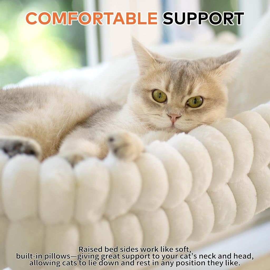 CHEERPALS Cloud Cat Window Perch for Indoor Cats Hammock Bed Foldable