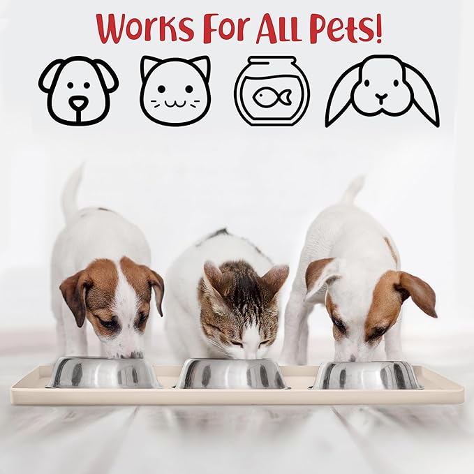 DogBuddy Dog Food Mat – Waterproof Dog Bowl Mat - Image 4