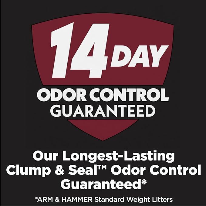 ARM & Hammer Clump & Seal Platinum Cat Litter, 14-Day Odor Control, Rock-Hard - Image 3
