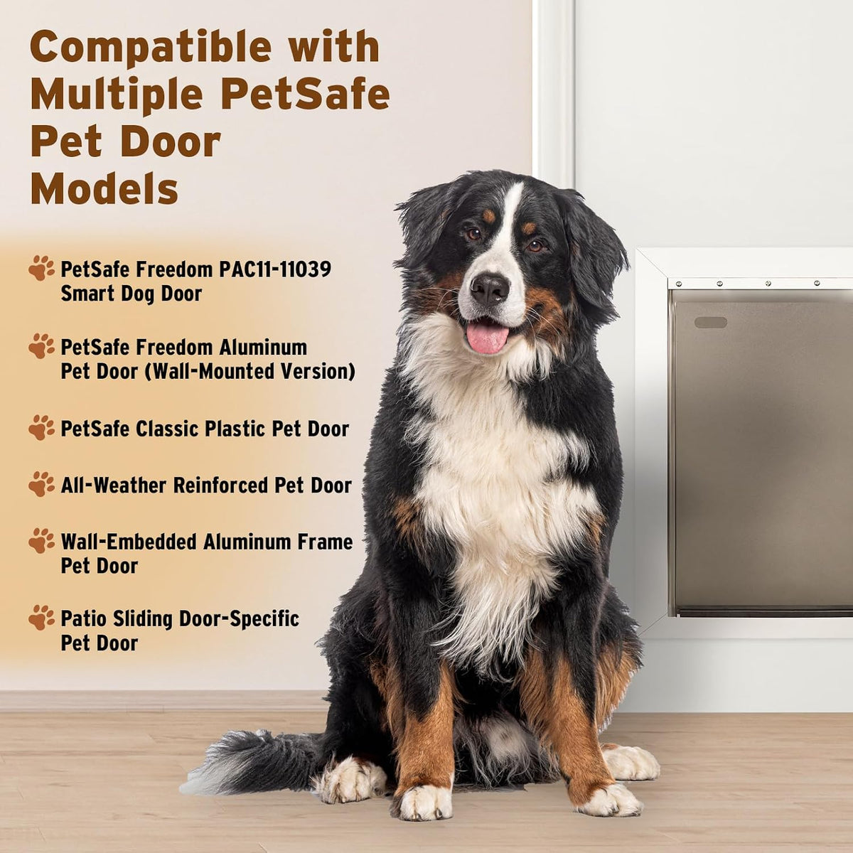 Large Dog Door Replacement Flap Petsafe PVC 16 7/8" x10 1/8" Weatherproof