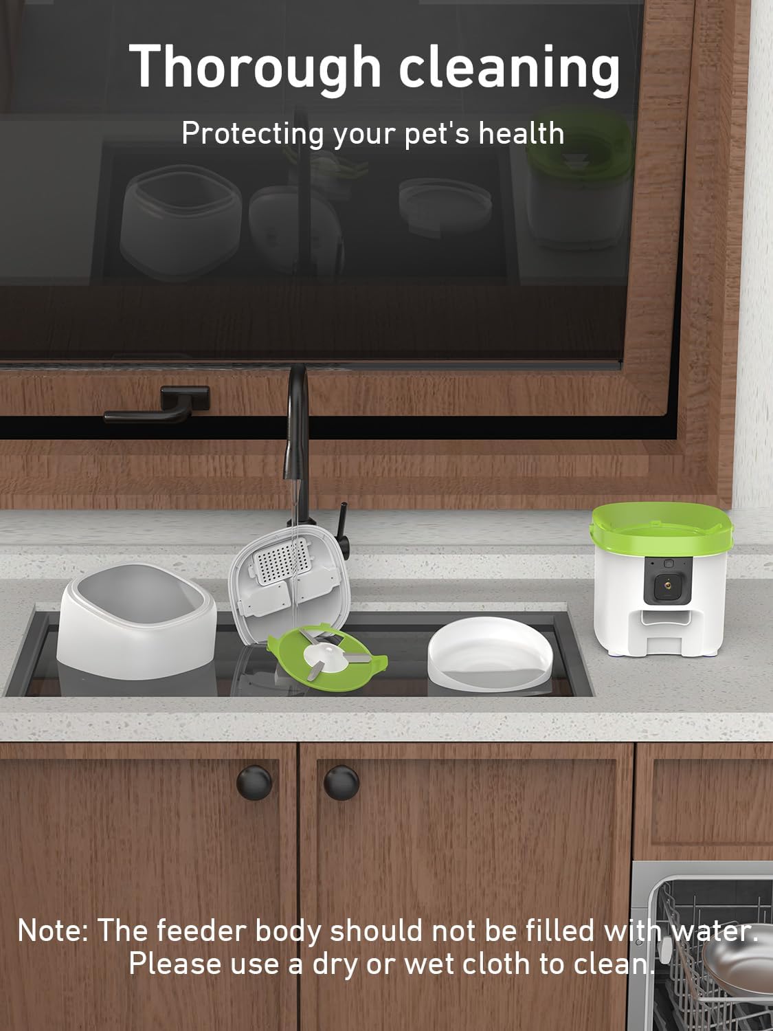 Automatic Cat Feeder with Camera - 5G WiFi Auto Cat Food Dispenser, 1080P HD Video with Night Vision, 1-15 Meals, 1-99 Portions, 2-Way Audio, Keeps Food Fresh, 4L Timed Pet Feeder Also for Dogs