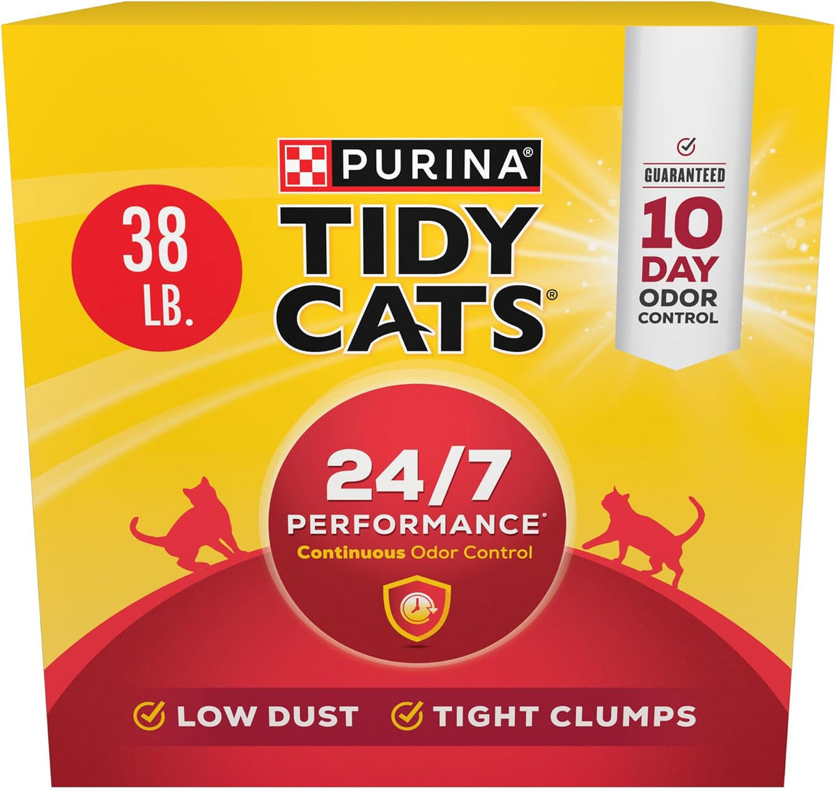 Purina Tidy Cats 24/7 Performance Clumping Cat Litter, 16 lb Bag