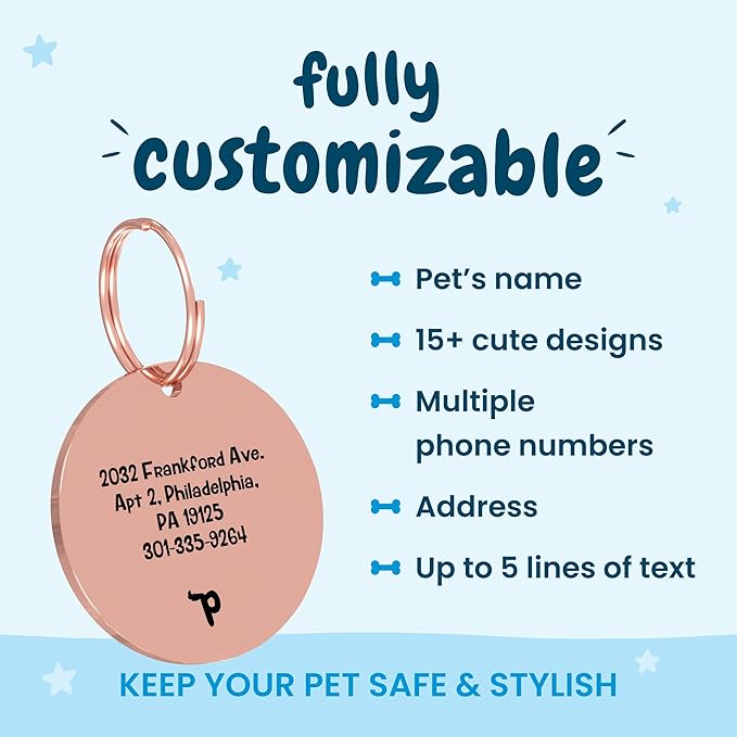 PawFurEver Personalized Dog Tags Engraved - Image 3