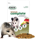 Exotic Nutrition Opossum Complete - Nutritionally Complete Healthy Pellet Diet - Food for Short-Tailed & Virginia Opossums (1 lb.)