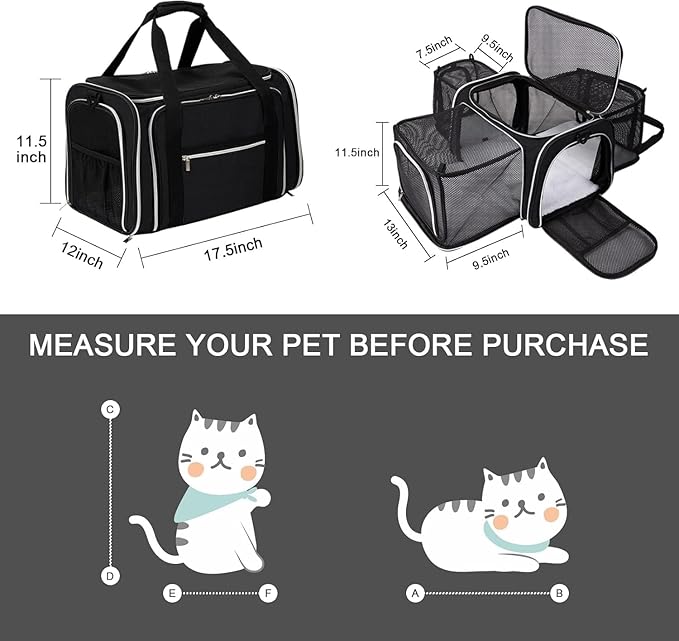 BAGLHER Expandable Cat Carrier - Image 2