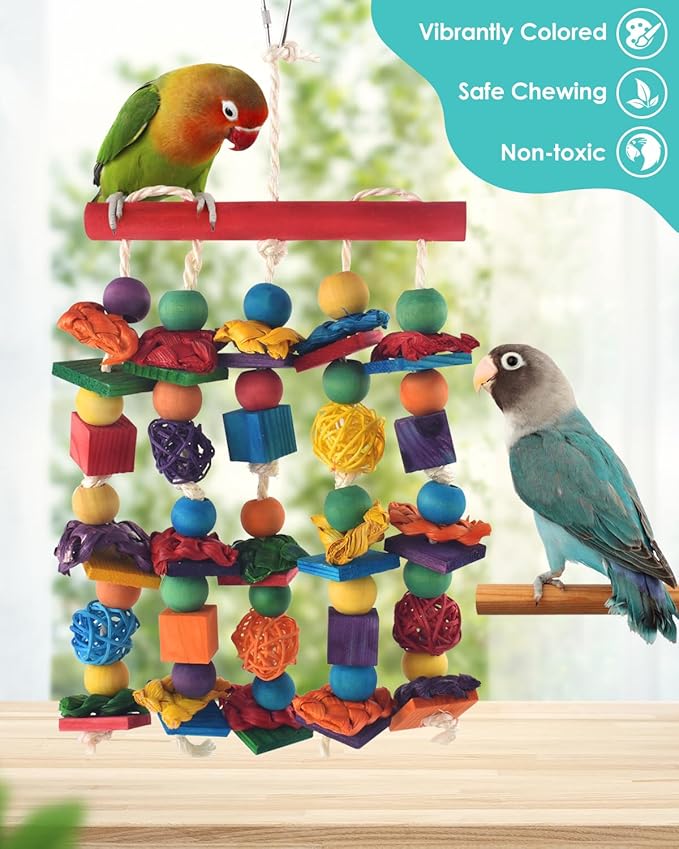 Bird Toys, Parakeet Chewing Toy, - Image 2