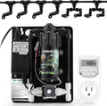 LANUEVA Reptile Humidifier Misting System with 6 Nozzles for Terrarium