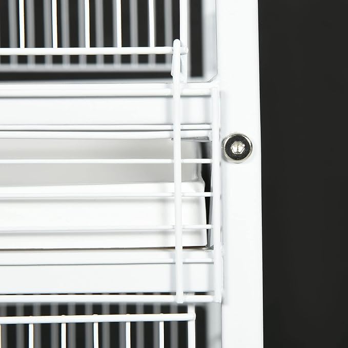 PawHut Wrought Metal Bird Cage Feeder - Image 8