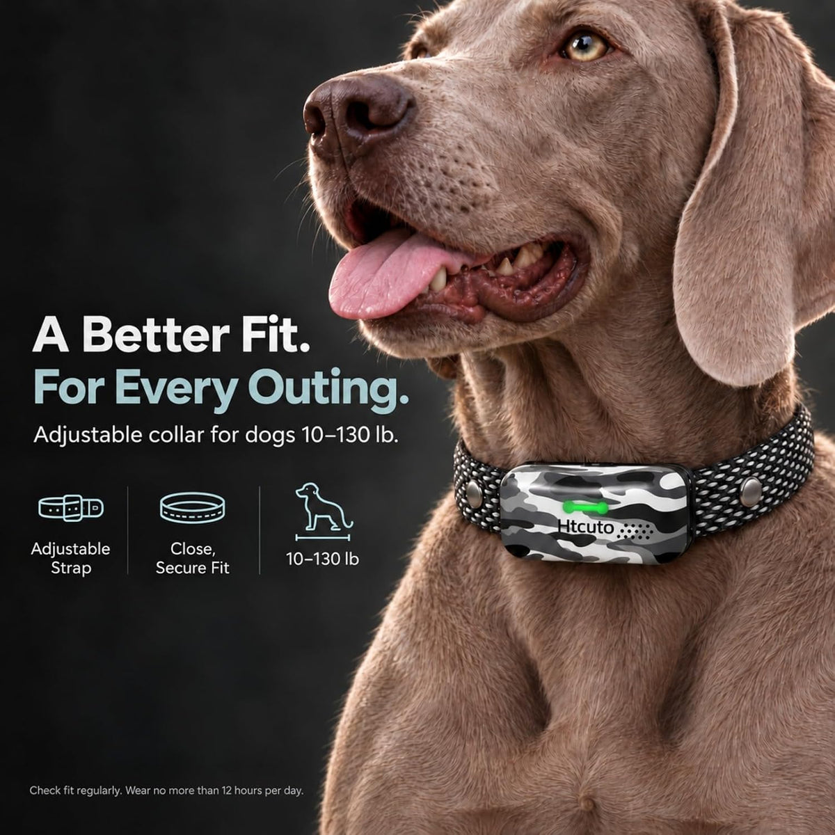 Wireless Dog Fence System for 2 Dogs, 2-in-1 Electric Pet Containment & Remote Training Collar, 25–3500 FT Adjustable Boundary, 6000 FT Training Range, IPX7 Waterproof, for 10–130 lb Dogs, Arctic