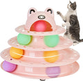 Gefryco Cat Toys 4-Tier Roller Track, Turntable Cat Tower Toy by Gefryco