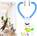 CATPICK Interactive Doorway Cat Toy, No-Adhesive Clip-On for Indoor Cats
