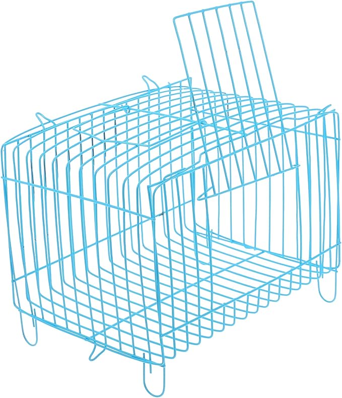 Kisangel Metal Bird Travel Cage Small Bird Cage Portable Carrier Storage s by Kisangel