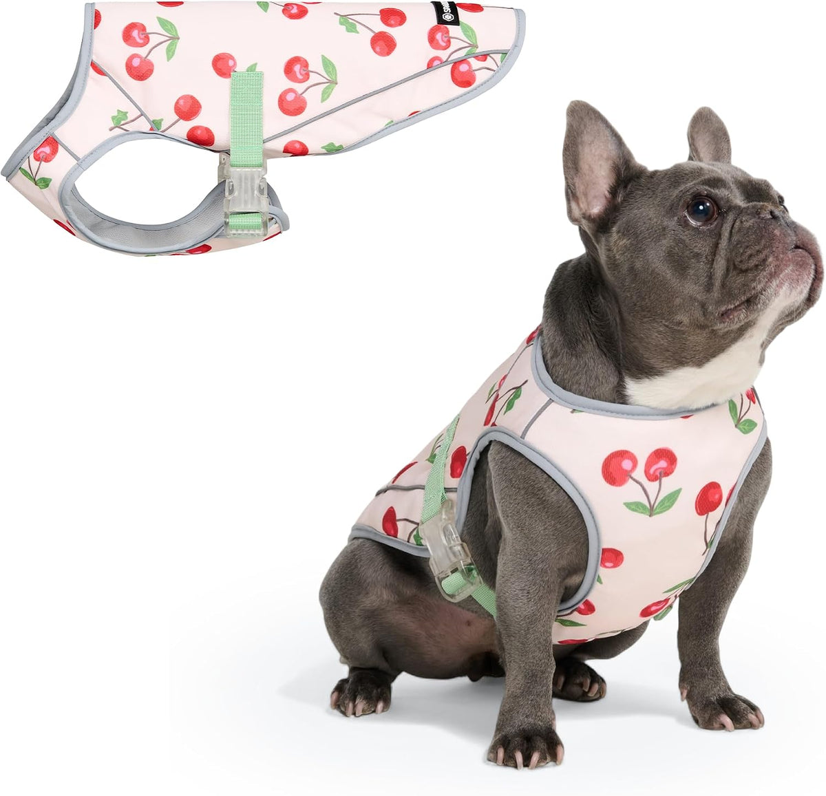 Spark Paws Dog Cooling Vest - Evaporative Summer Cooling, SPF-50 Protection