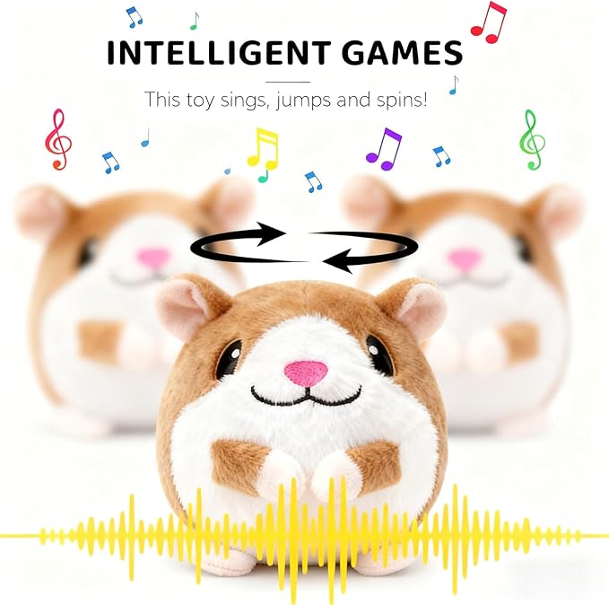 Interactive Dog Toys, Active Moving Pet Plush Toy - Image 5