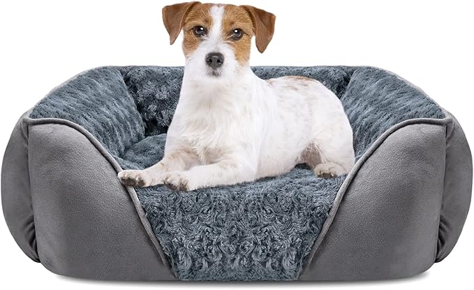 INVENHO Dog Bed Medium Size Dog, Orthopedic Warming Soft Calming Sleeping Puppy by INVENHO