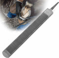 Jeffers Livestock Mini Hoof Rasp for Goats, Sheep, Pony, Mini Horses, Foals – 14" Ergonomic Steel Hoof Trimming Tool with 6 Teeth per Row – One Hand Use, Compact Farrier Hand Rasp