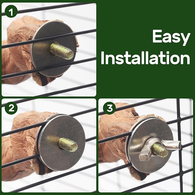 6-Piece Premium Bird Perch Stand - Image 8