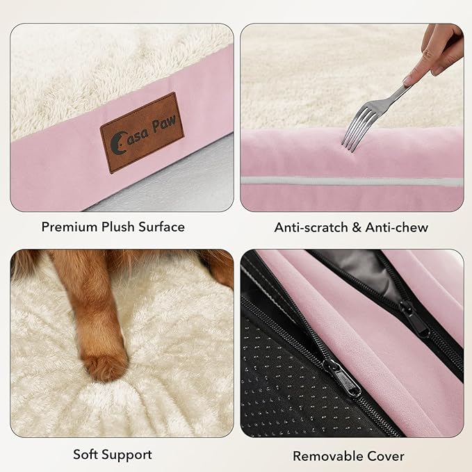 Orthopedic XXL Dog Beds, Waterproof Egg Crate Foam Big Pet Bed - Image 7