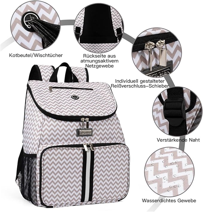 BAGLHER丨Dog Travel Bag, Airline Approved Pet Supplies Backpack, Dog Travel - Image 5