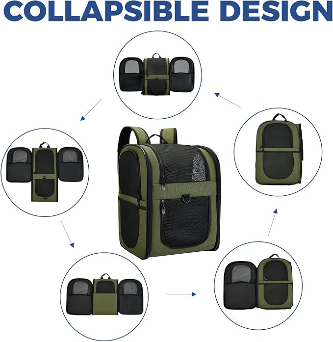 Apollo Walker Dog & Cat Carrier Backpack - Image 6