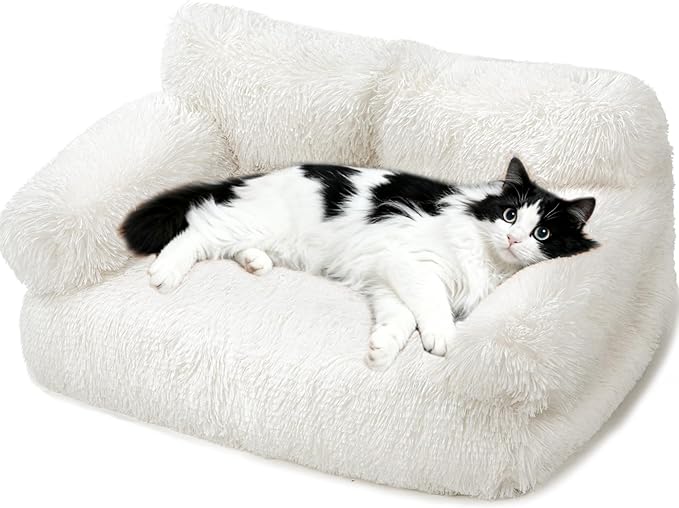 Large Cat Beds for Indoor Cats, Dog Couch Bed, Cute Cat Couch Sofas for Less - Image 2