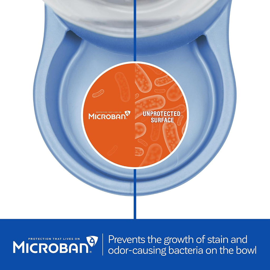 Petmate Replendish Gravity Waterer with Microban, 1 Gallon, Blue