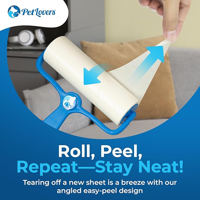 PetLovers 6.3" Large Lint Roller - Image 3