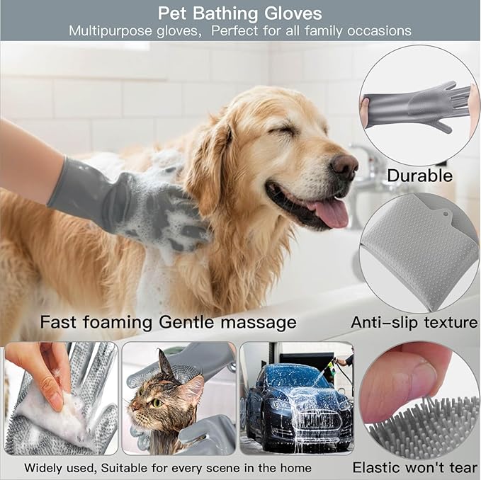 Cat Grooming Kit- 6PCS include Dog Brush - Image 5