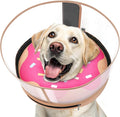 Inflatable Dog Cone with Transparent Shield, Protective Dog Donut Collar After by Didopet