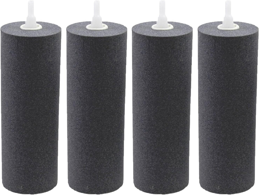 AQUANEAT Aquarium Air Stones 6x2 inch 2 Pack, Large Airstone, Aerator Bubble Diffuser, Air Pump Accessories for Aquariums, Hydroponic, Ponds and Fish Tanks
