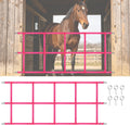 48" x 20" Stall Guards for Horses with Adjustable Straps and Hardware (Pink)
