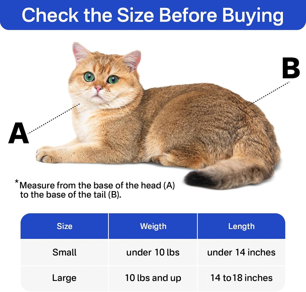 Cat Carrier Pouch for Medium Cats 10–20 lbs, Soft Cat Carrier with Upgraded Adjustable Strap, Durable Cotton Cat Bag for Nail Trimming, Medication & Vet Visits – Klein Blue