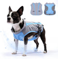 Mora Pets Dog Cooling Vest Lightweight UV Protective Light Gray Blue S