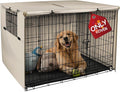 Explore Land 30 inches Dog Crate Cover Heavy Duty Polyester Pet Kennel Sunshade by ExploreLand